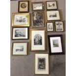 PRINTS AND ENGRAVINGS VARIOUS,