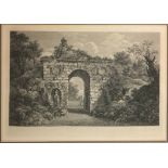 19TH CENTURY ENGRAVINGS, two, including William Wollett after Joshua Kirby,