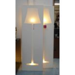 HABITAT SILHOUETTE WALL LIGHTS, a pair, each 55cm W x 171cm H.