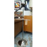 VALET STAND, in chrome.