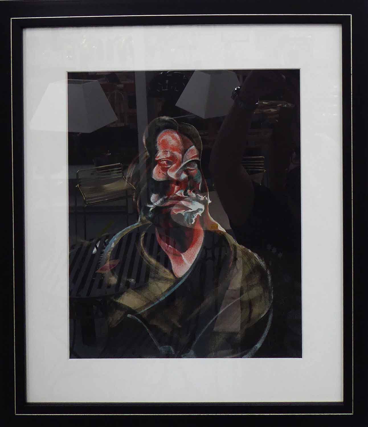 FRANCIS BACON, 'Portrait of Isabel Rawsthorne', 1966, lithograph, printed by Maeght, 29cm x 24cm,