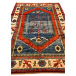 FINE SERAPI DESIGN TURKISH CARPET, 340cm x 238cm.