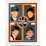 PETER BLAKE RA, The Beatles 1962, original screenprint 2012, on Somerset wove paper,
