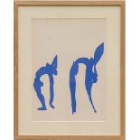 HENRI MATISSE 'Acrobates', original lithograph from 1954 edition after Matisse's cut outs,