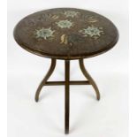 OCCASIONAL TABLE, central European,