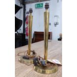 THE LAMP WORKSHOP ART DECO STYLE TABLE LAMPS, a pair, 47cm H.