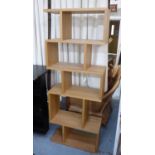 ATTRIBUTED TO CONRAN BOOKCASE, 181cm x 70cm x 30cm.