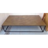 ANDREW MARTIN HIRST OFFICE TABLE, 130cm x 70cm x 30cm.