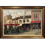 ARTHUR VICTOR COVERLEY PRICE - MA FRGS (1901-1988) 'Place Du Tetre, Monmartre, Paris,