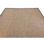 JUTE CARPET, 380cm x 320cm.