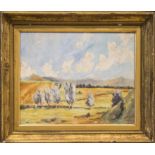 EARLY 20TH CENTURY SCHOOL, 'English country landscape', oil on canvas, signed J Williams and dated,