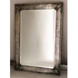 ART DECO WALL MIRROR,