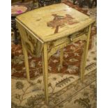 CHINESE EXPORT PEMBROKE TABLE,