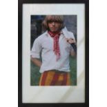 BRIAN JONES, Rolling Stones founder member playing cricket in Swarkestone, July 8th 1968,