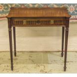 CENTRE WRITING TABLE, by Druce & Co, circa 1900,