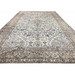 FINE ISPHAHAN DESIGN CARPET, 524cm x 325cm,