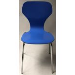 DANERKA CLASSIC CHAIRS, a set of four, by Erik Jorgensen, 85cm H.