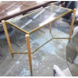 CONSOLE TABLE, 1960's Danish style, 82cm x 61cm x 126cm.
