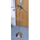 VALET STAND, French Art Deco style, 127cm H.
