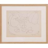 HENRI MATISSE 'Collotype H8', edition 950, printed by Fabiani, 25cm x 32cm, framed.