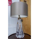 PORTA ROMANA JELLY MOULD TABLE LAMP, with shade, 55cm H.