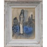 MARC CHAGALL 'Esther', 1960, original lithograph, Mourlot ref 252, printed by Mourlot, suite Bible,