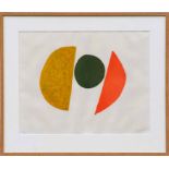 LYNN CHADWICK 'Moon Series B', 1965, original lithograph, from the Moon series, hand signed,