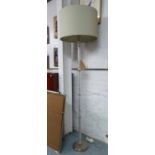 RICHARD TAYLOR DESIGNS CRYSTAL COLUMN FLOOR LAMP, with shade, 175cm H.