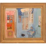 RAOUL DUFY 'French Interior', 1969, lithograph, edition of 1000, 45cm x 55cm, framed and glazed.