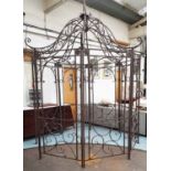 ARCHITECTURAL GARDEN PERGOLA, in the French provincial style, 320cm x 270cm x 270cm.