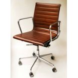 AFTER CHARLES AND RAY EAMES REVOLVING DESK CHAIR,