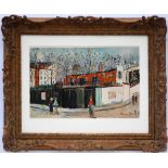 MAURICE UTRILLO 'Montmartre', 1959, pochoir, edition of 970, suite: Deux contemporain,