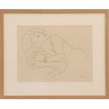 HENRI MATISSE 'F6', rare collotype on velin d'arches,