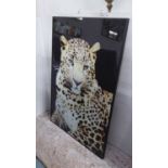 STUDY OF A LEOPARD, Contemporary School photoprint, 120cm x 80cm.