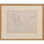 HENRI MATISSE 'Collotype D5', edition 950 suite: Themes and variations, printed by Fabiani,