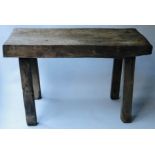 COUNTRY TABLE, English vintage, late 19th/early 20th century,