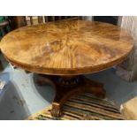 BREAKFAST TABLE, William IV mahogany,