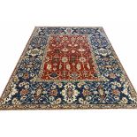 FINE SULTANABAD CARPET, 303cm x 243cm.