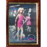 DEBBIE HARRY FROM BLONDIE, Barbie Doll, framed in original box, 39cm x 27cm x 13cm.