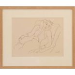 HENRI MATISSE 'B2', rare collotype on velin d'arches, edition of 30,