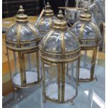 LANTERNS, a set of four, French style, 55cm H.