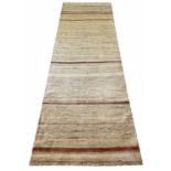 GAZNI NATURAL RUNNER, 273cm x 92cm.