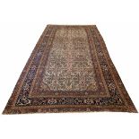 ANTIQUE FEREGHAN KELLEH, 375cm x 200cm, all over herati design.