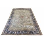 PURE SILK HEREKE DESIGN CARPET, 280cm x 190cm.