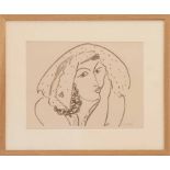 HENRI MATISSE 'I6', rare collotype on velin d'arches, edition of 30,
