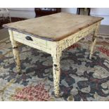 VICTORIAN KITCHEN TABLE,