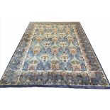 LIBERTY DESIGN CARPET, 345cm x 250cm, Arts and Crafts inspired.