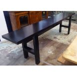 CONSOLE TABLE, French Art Deco style, 290cm x 45cm x 81cm.