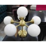 CEILING LIGHT, French Art Deco style design, 38cm Drop approx.