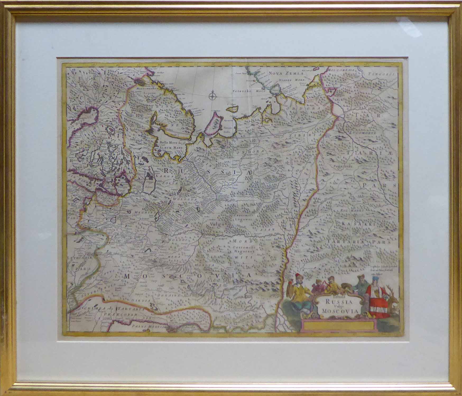 THREE MAPS of the RUSSIAN EMPIRE, two antique, - Image 3 of 4